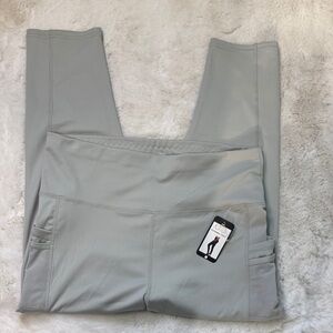 NWT Kore Gray High-Waisted Leggings XL